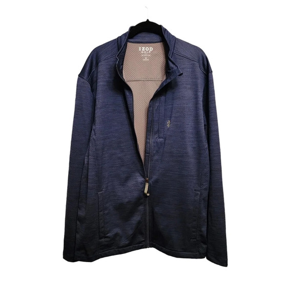 Izod Blue Golf Men's Zip Down Jacket Size XL - Picture 5 of 13